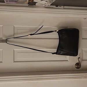 Michael Kors BLACK PEBBLED LEATHER, CROSSBODY PURSE